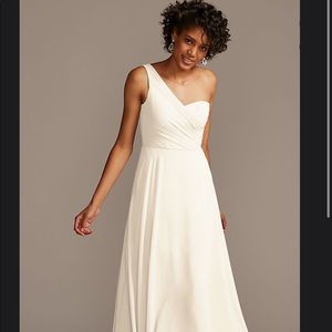 David’s Bridal Unworn Ivory Bridesmaids Dress